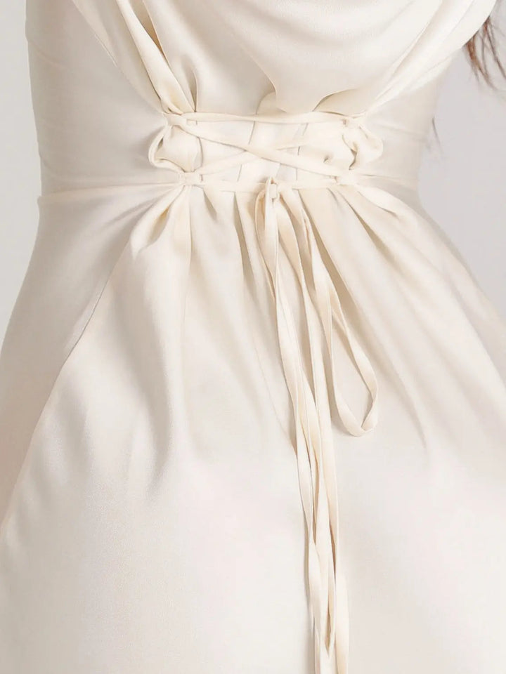 Elegant women's long sleeve maxi dress, ideal for holiday parties, formal & special occasions.