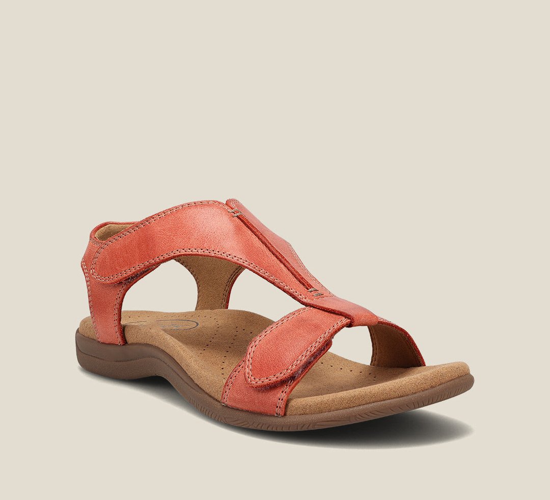 Elegant orthopedic women's sandals with arch support for all-day comfort.