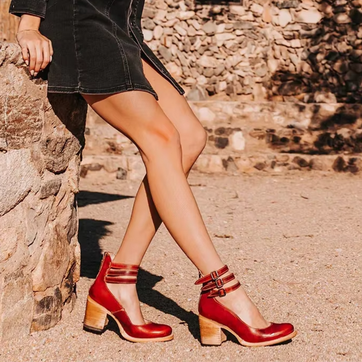 Dressy women's strappy sandals; elegant comfortable footwear for special events & evenings.