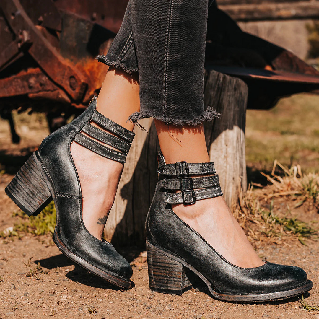 Stylish multi-strap women's sandals, combining fashion and comfort for ladies.