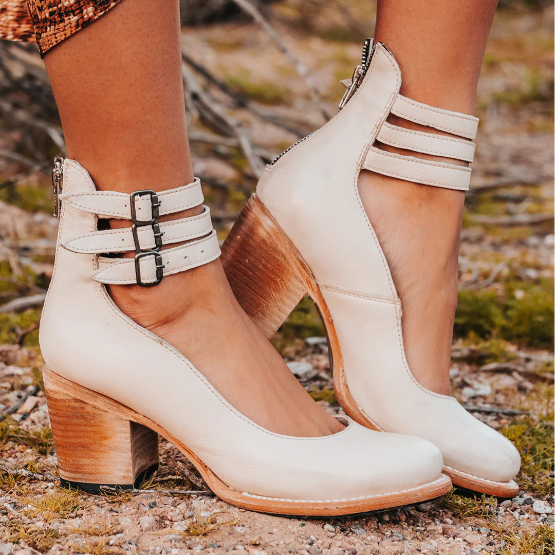 Versatile ladies' fashion sandals with cushioned comfort, ideal for dressy or casual wear.