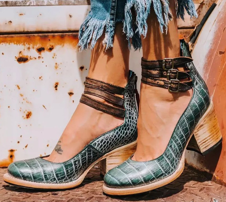 Cushioned sole comfort sandals for women, featuring an elegant strappy design.