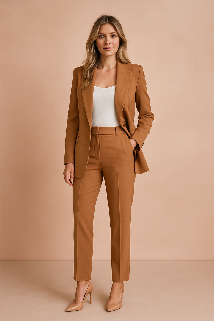 Professional women's modern blazer for office fashion, featuring a sleek, versatile design for stylish women.