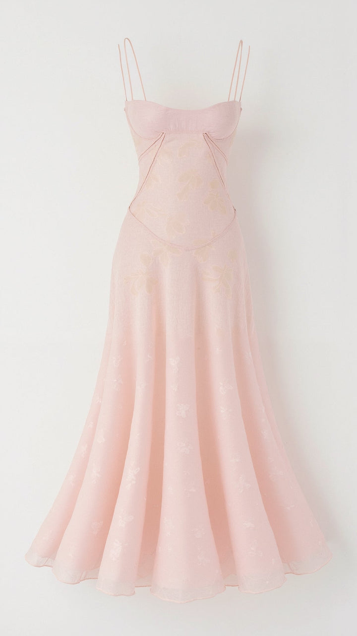 Stylish floral print maxi dress for women, an elegant choice for wedding guests & formal parties.