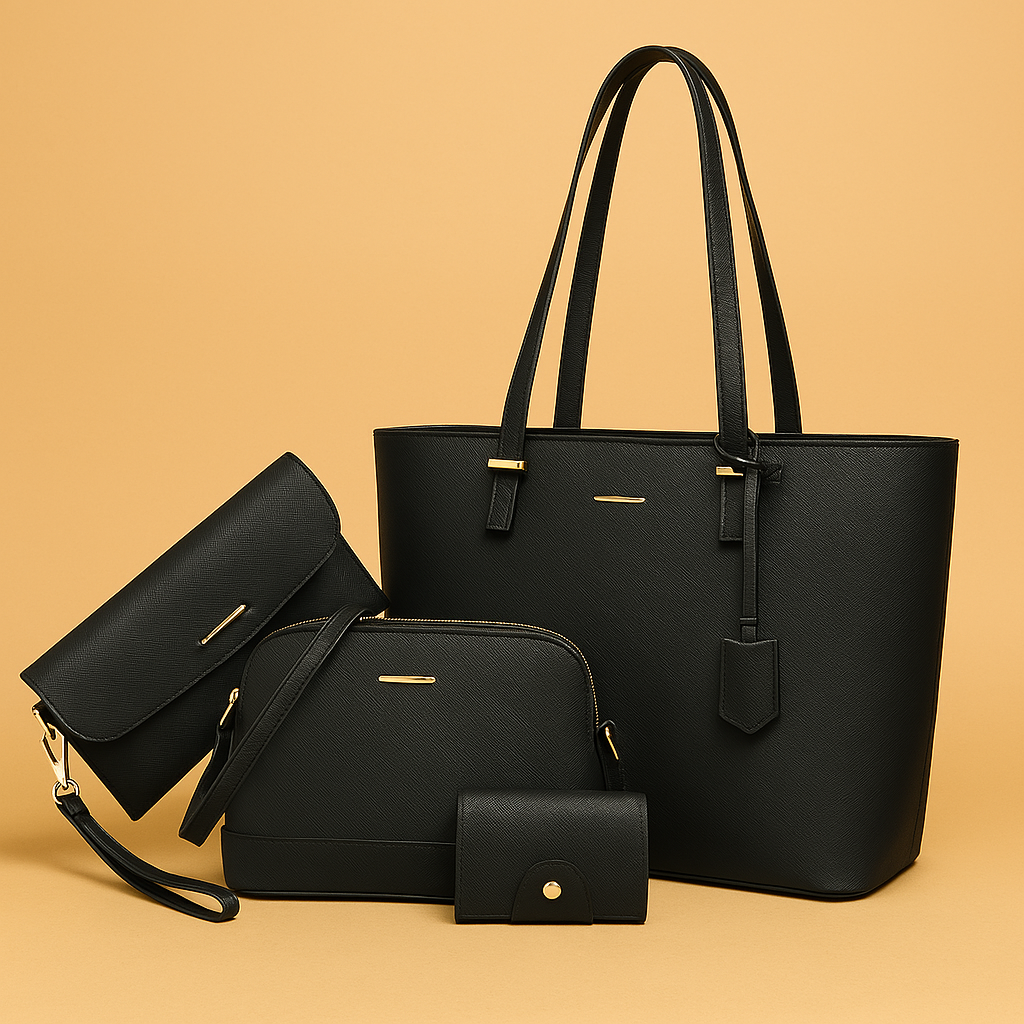 Elegant women's handbag & shoulder bag set. Versatile luxury accessory for stylish daily carry.