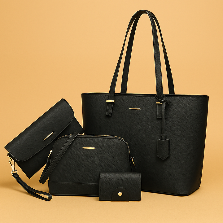Elegant women's handbag & shoulder bag set. Versatile luxury accessory for stylish daily carry.