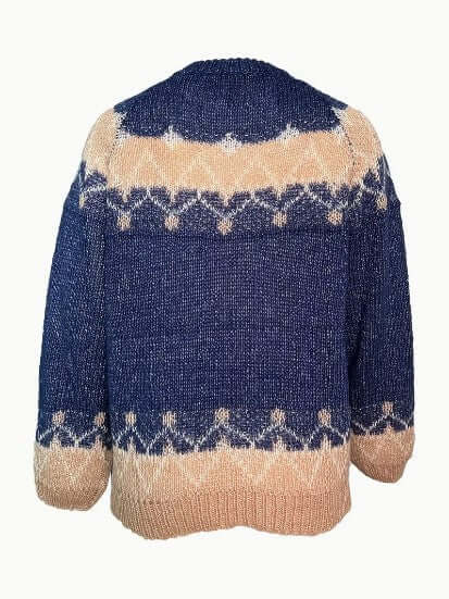 Soft knitted women's round neck sweater. Elegant long sleeve top, perfect cozy fall fashion.