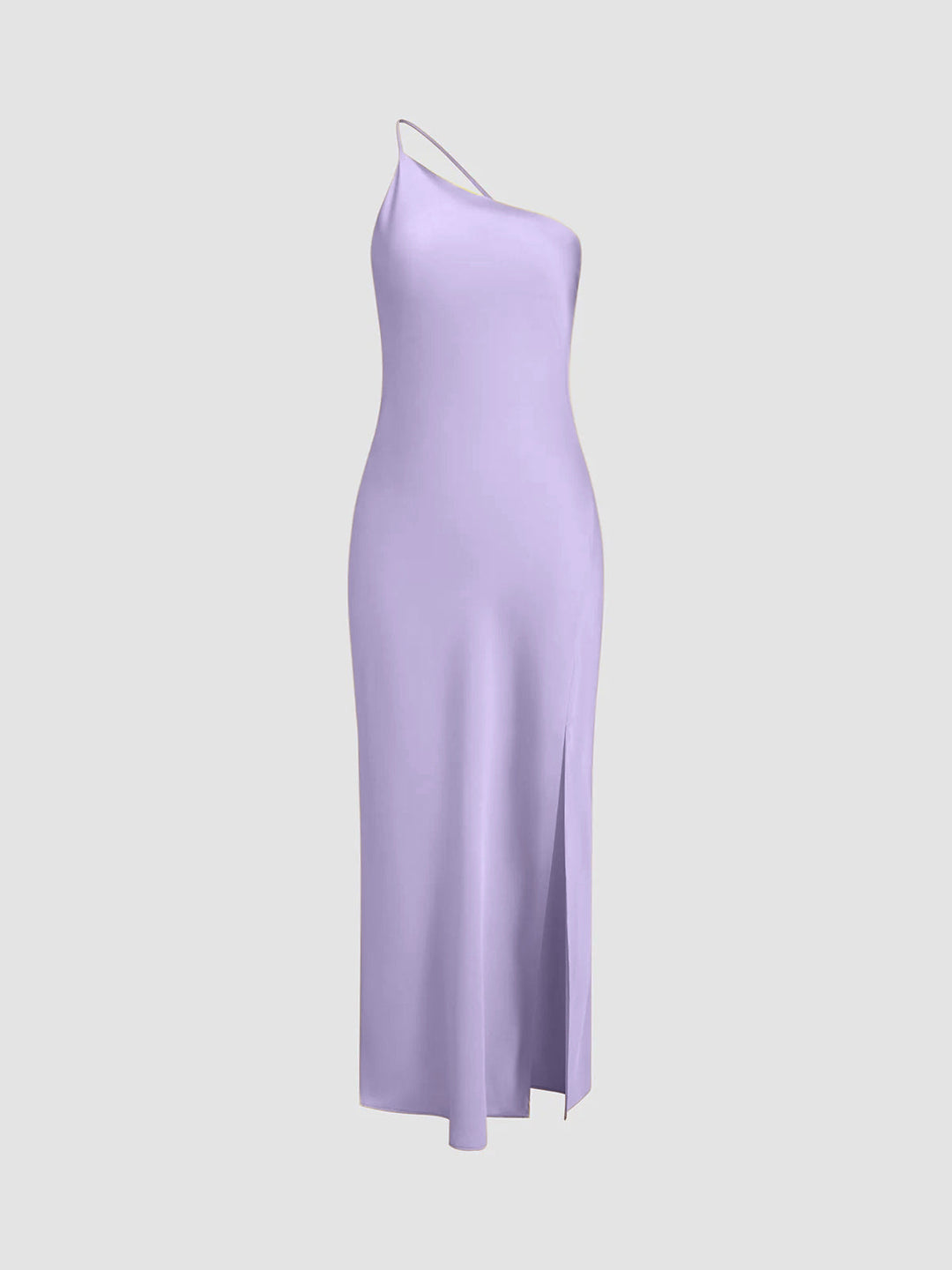 Formal one shoulder open back maxi dress for women, an elegant choice for evening and cocktail events.