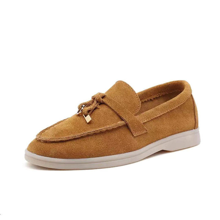 Comfort-fit women's pointed-toe loafers, chic and versatile footwear for spring & everyday elegance.