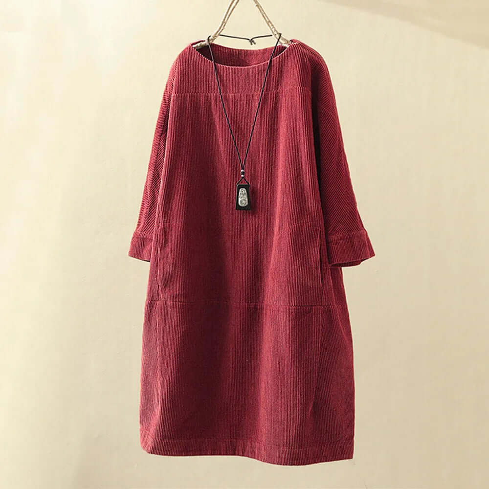 Women's elegant vintage swing dress. Classic retro party and formal occasion midi dress, a fashion statement.