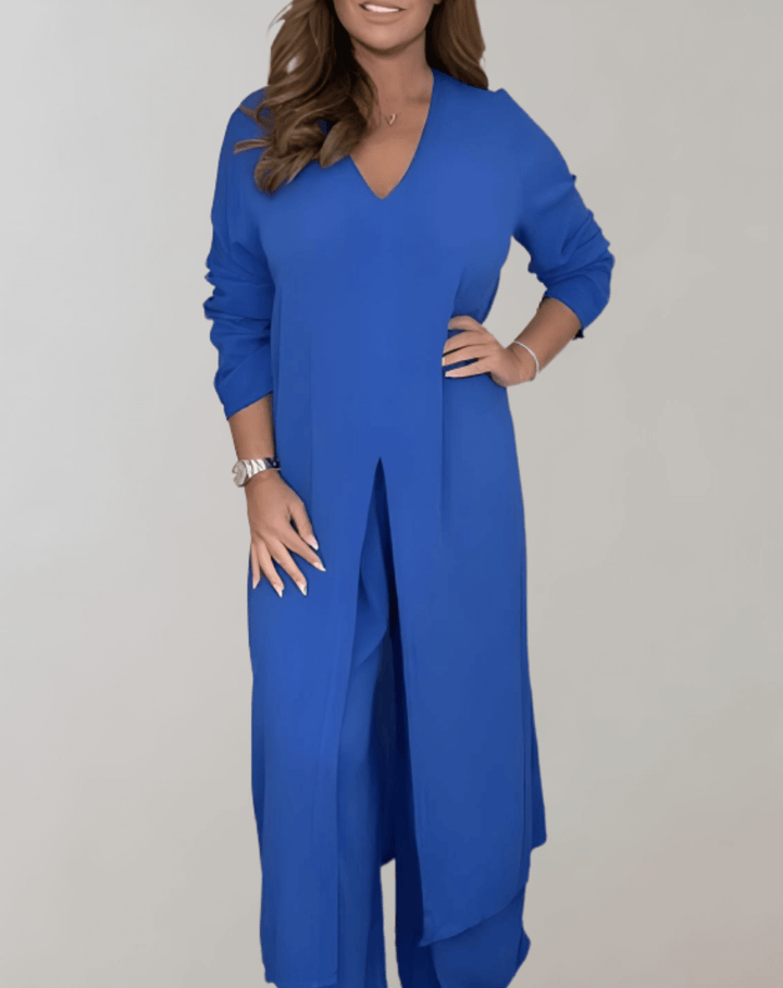 Women's elegant tweed co-ord set featuring a stylish skirt and jacket. A chic two-piece outfit for a versatile smart look.