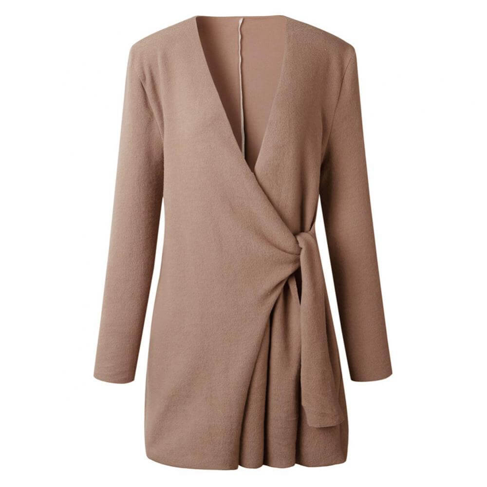 Stylish women's summer wrap dress, perfect for a flattering, elegant, and casual look.