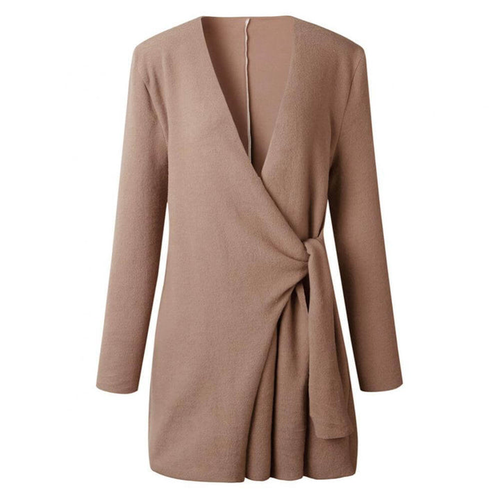 Stylish women's summer wrap dress, perfect for a flattering, elegant, and casual look.