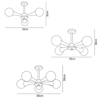 Versatile wooden chandelier, suitable for modern or rustic homes.