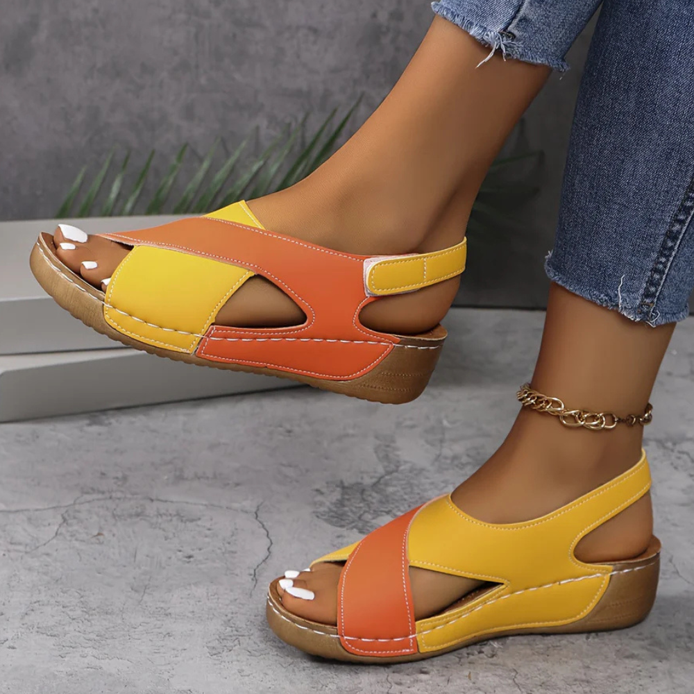 Versatile Yola comfort sandals for women, combining elegance with practical design for summer.
