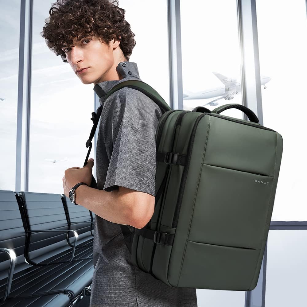 Expandable 26-45L waterproof travel backpack & duffle. Ideal for men's & women's carry-on.