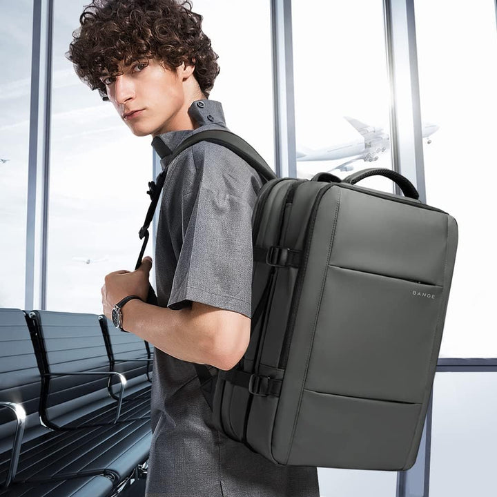 Versatile expandable waterproof backpack & duffle, adapting to all your travel needs.