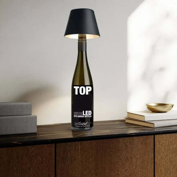 Rechargeable Wine Bottle Lamp Head