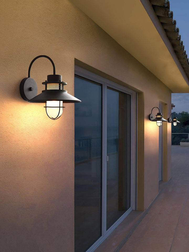 Outdoor Wall Lamp with IP65 Moisture Protection
