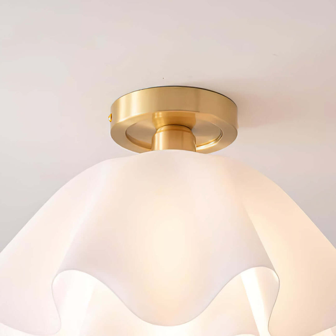 Modern Copper Ceiling Light Fixture