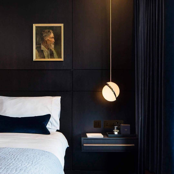 Modern Crescent Pendant Lamp