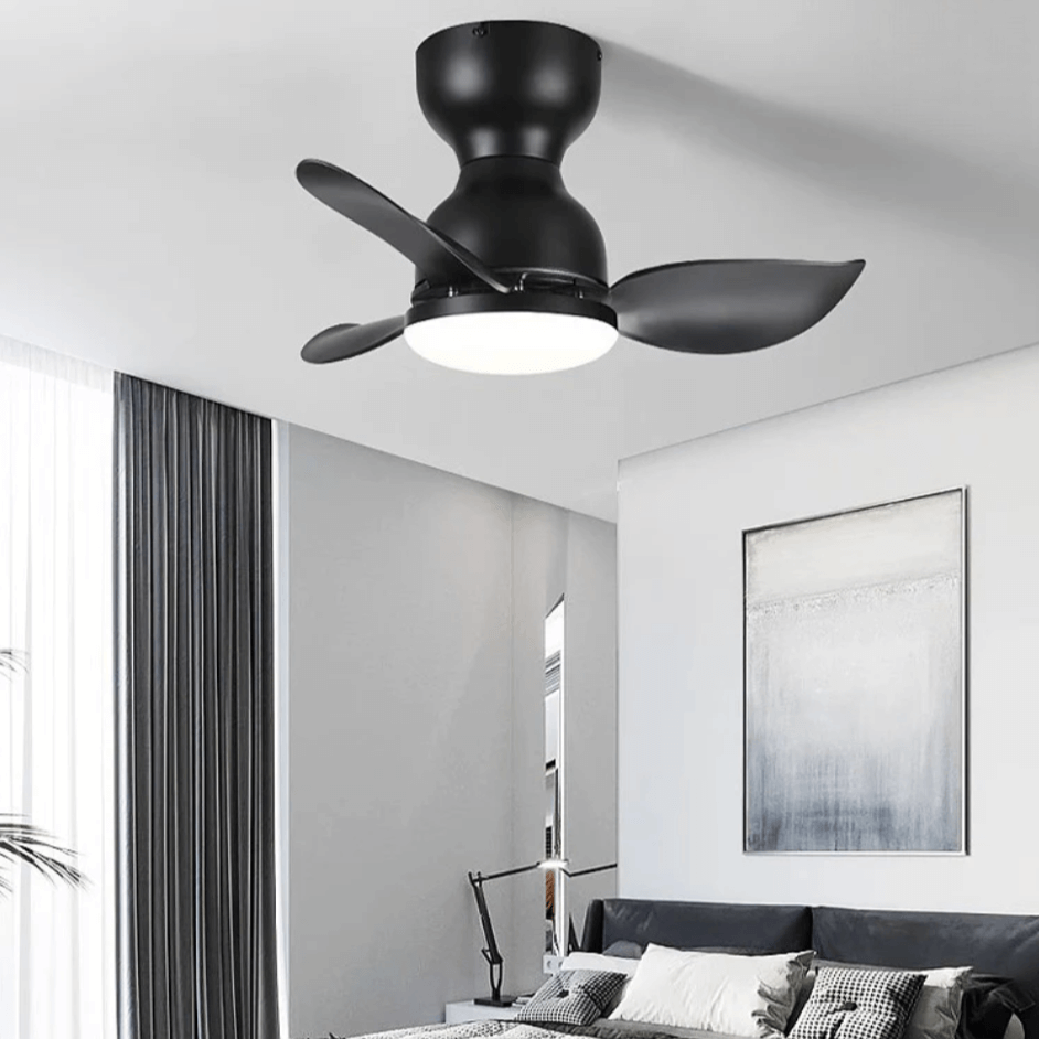 18" Ceiling Fan with Light & Remote