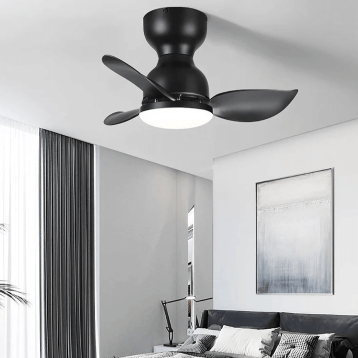 18" Ceiling Fan with Light & Remote
