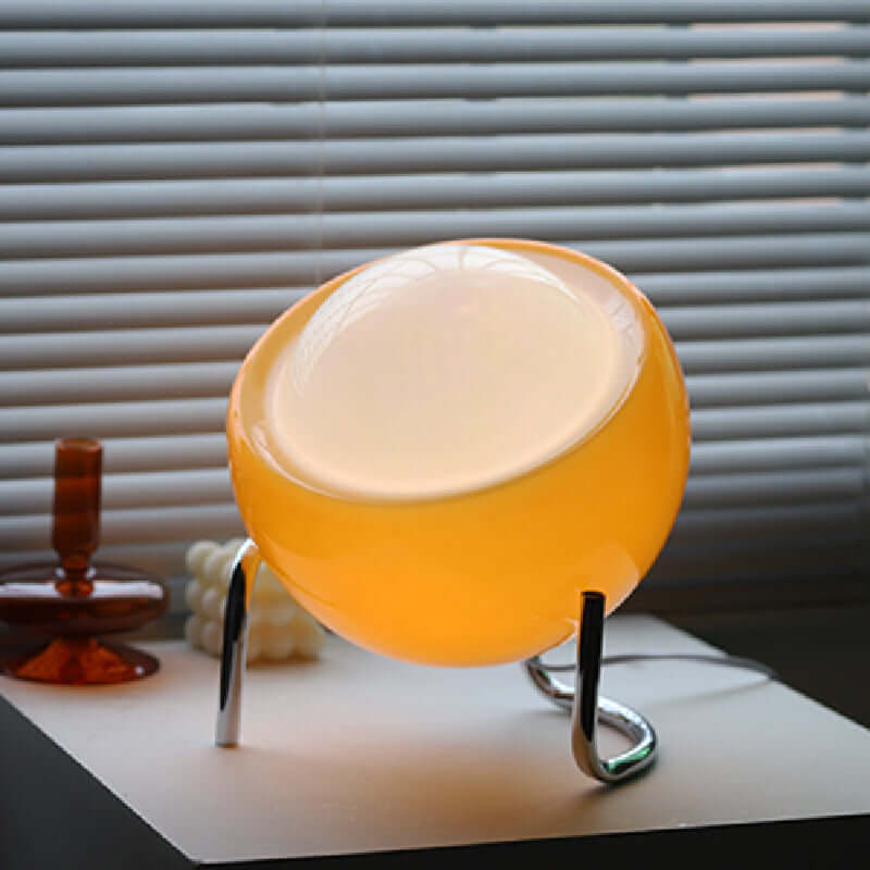 Retro Glass Table Lamp with Nordic Style