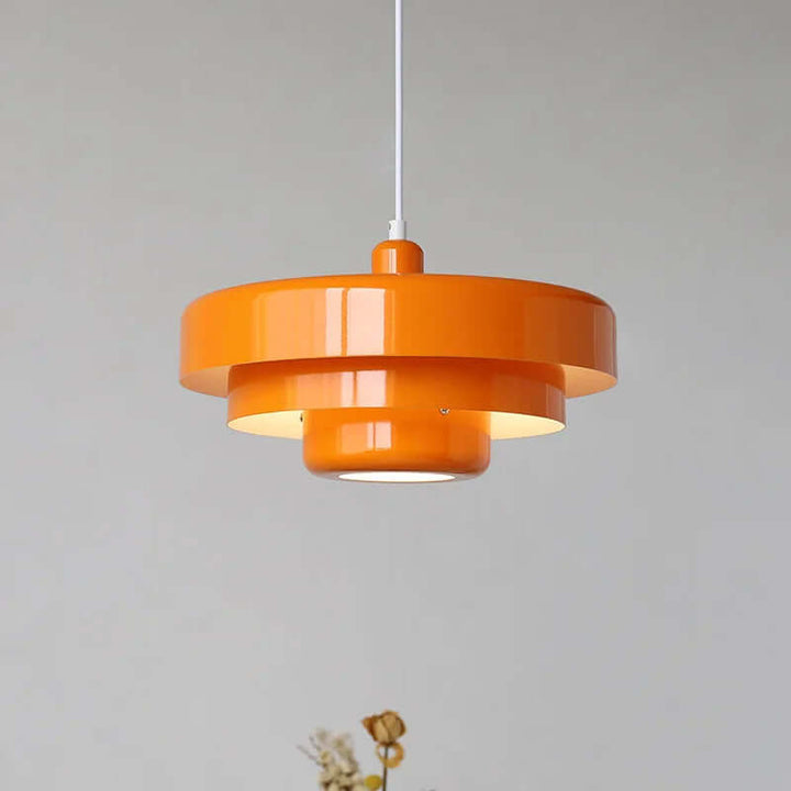 Iron Pendant Light 35cm Industrial Hanging Lamp