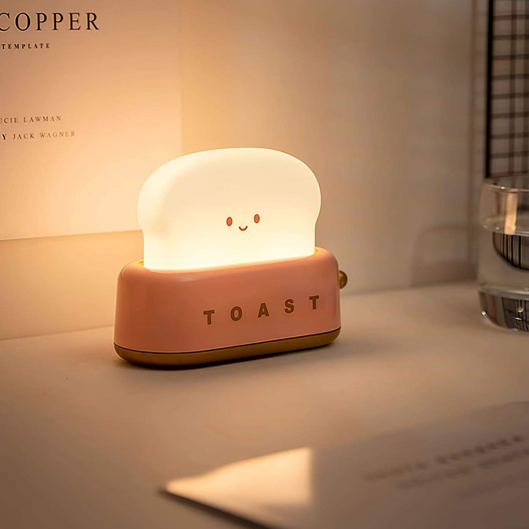 Rechargeable Toaster Lamp, Battery Desk Light