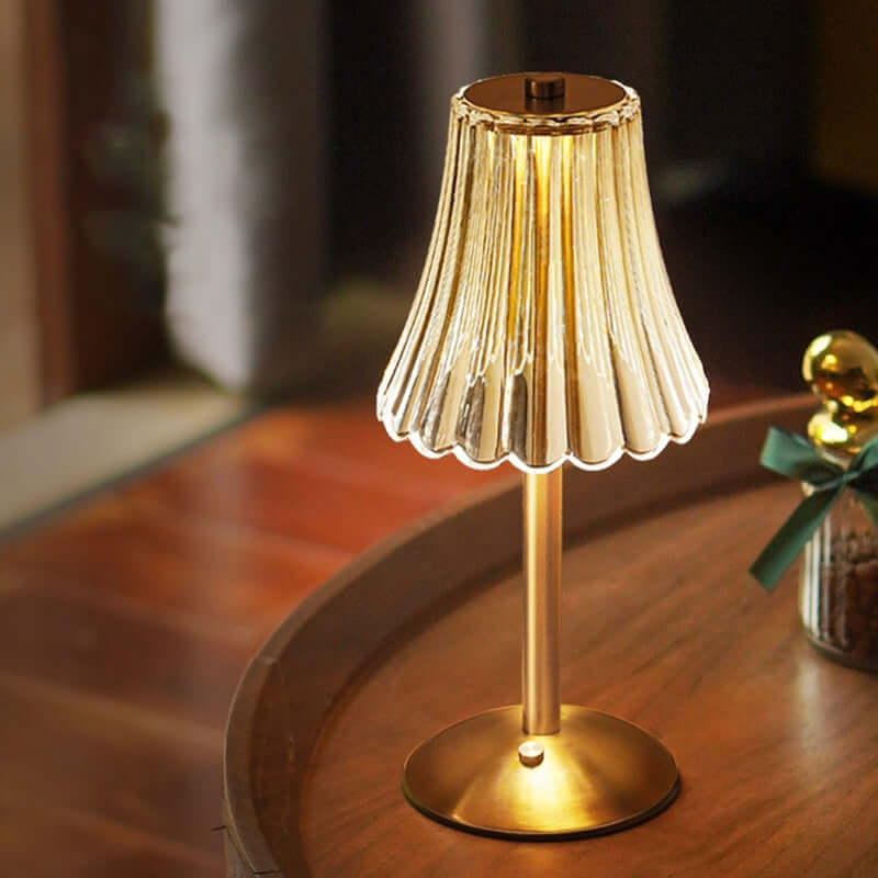 Touch Activated Crystal Table Lamp