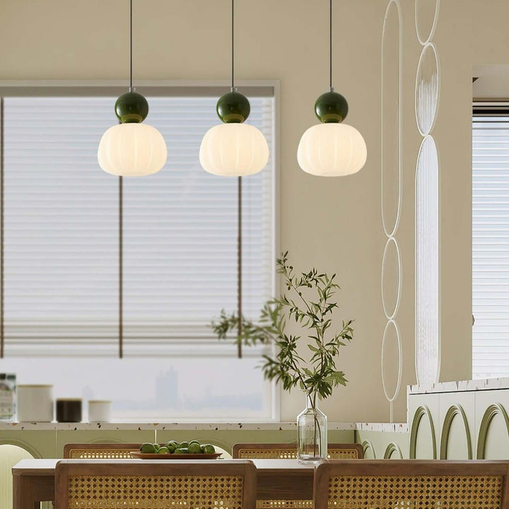 Modern Pendant Lamp, Round Hanging Ceiling Light Fixture