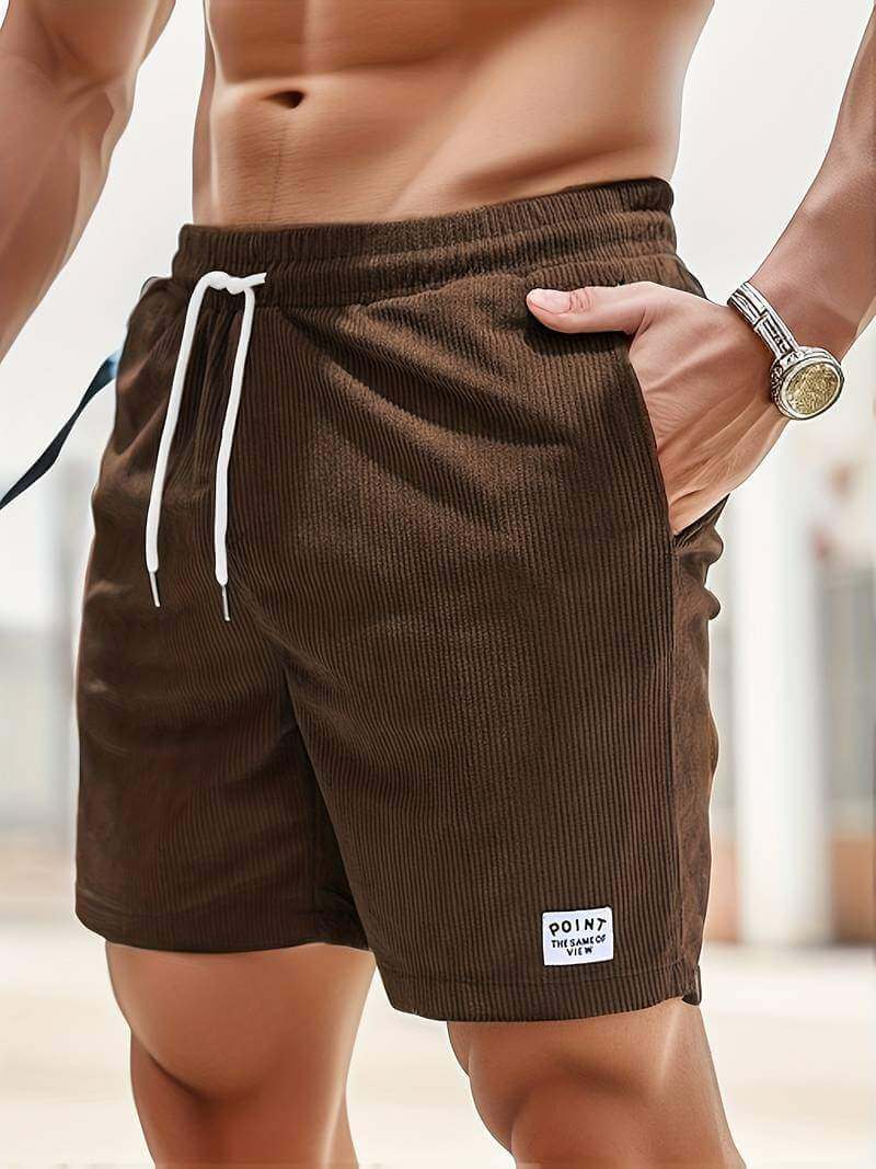 Men's Casual Shorts with Drawstring