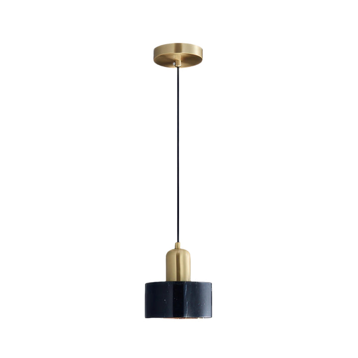 Cylinder Pendant Light - Japanese Style Hanging Lamp