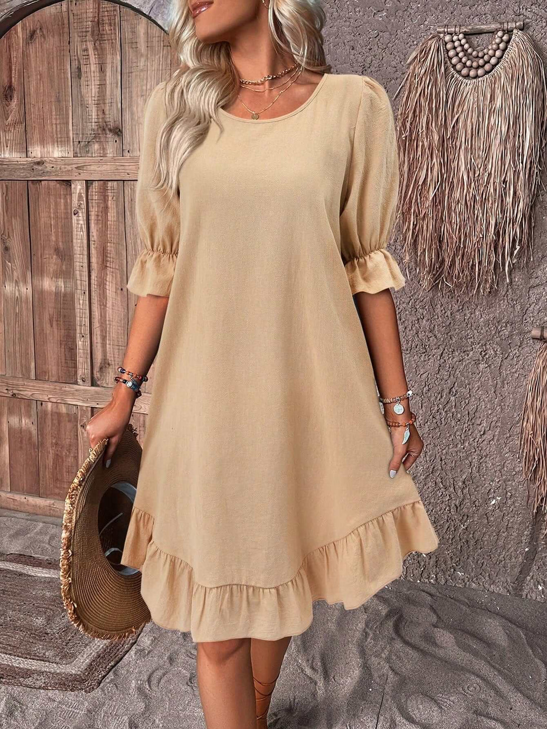 Women's Casual Midi Dress