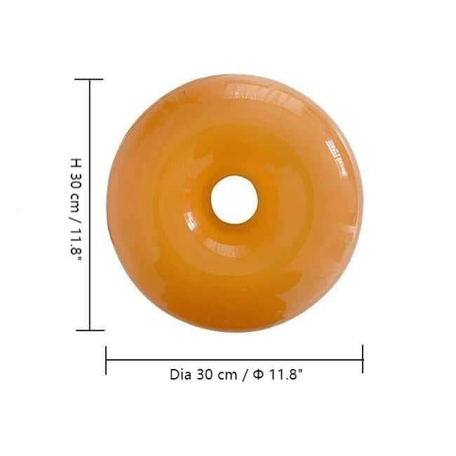 Modern Donut LED Wall & Table Lamp, 30cm