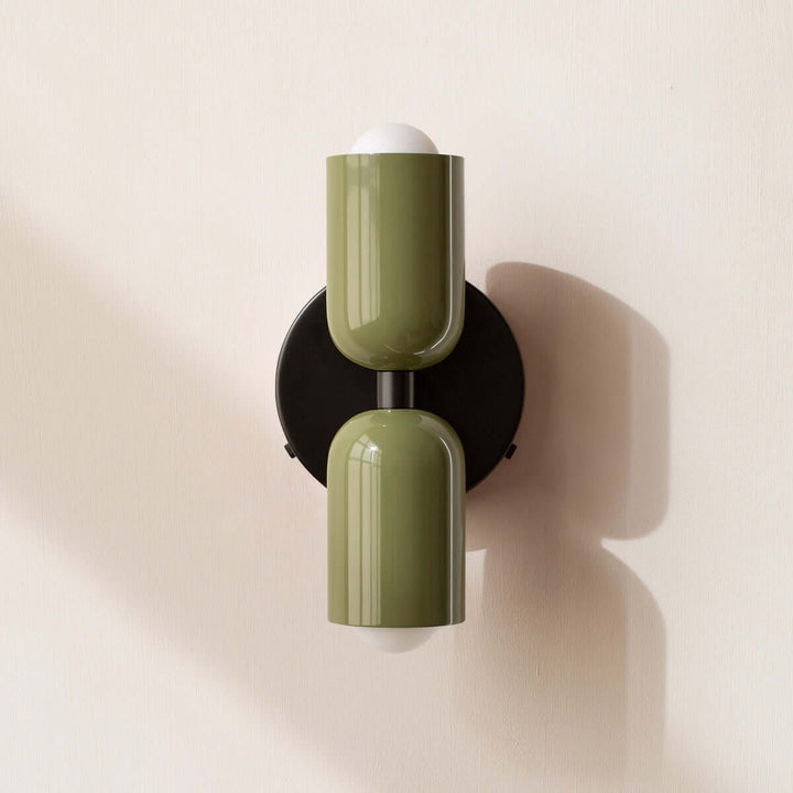 Double Head Metal Wall Light Fixture