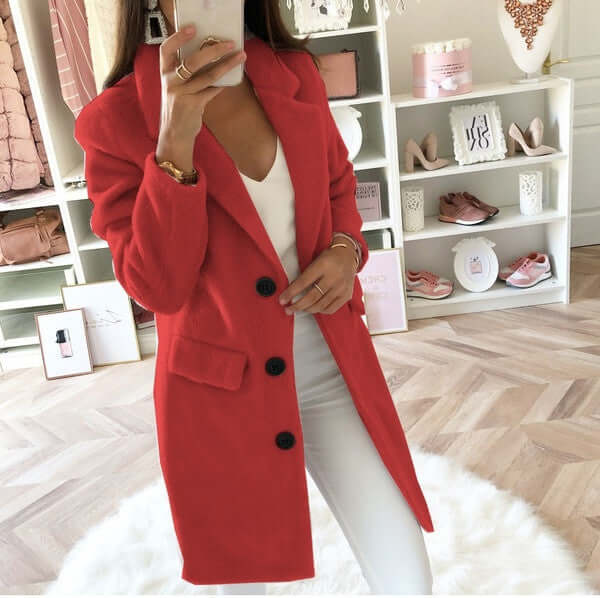 Women's Double Breasted Coat