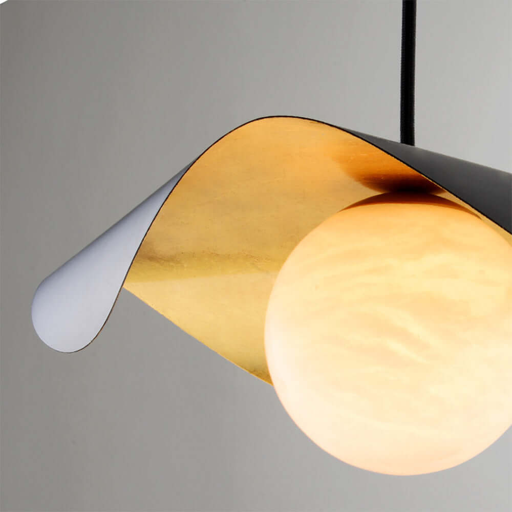 Modern Metal Hanging Lamp 35/40cm - Warm Light