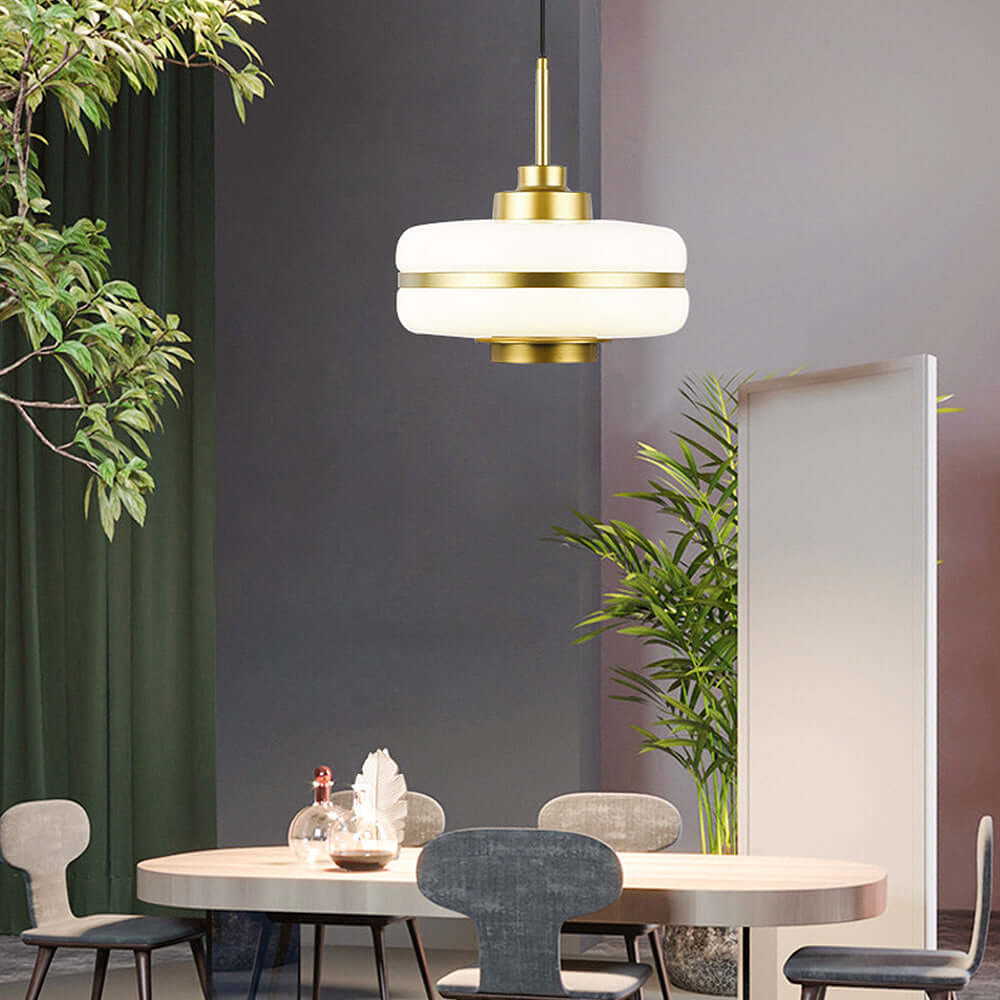 Modern Glass Pendant Light Fixture for Dining Room