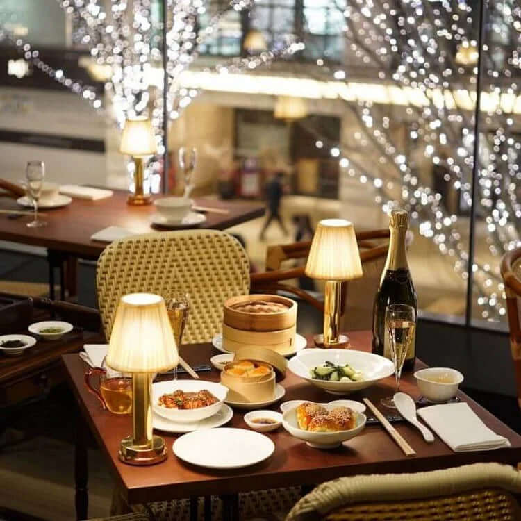 Cordless LED Metal Table Lamp