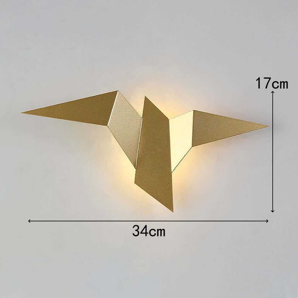 Decorative Iron Bird Wall Light