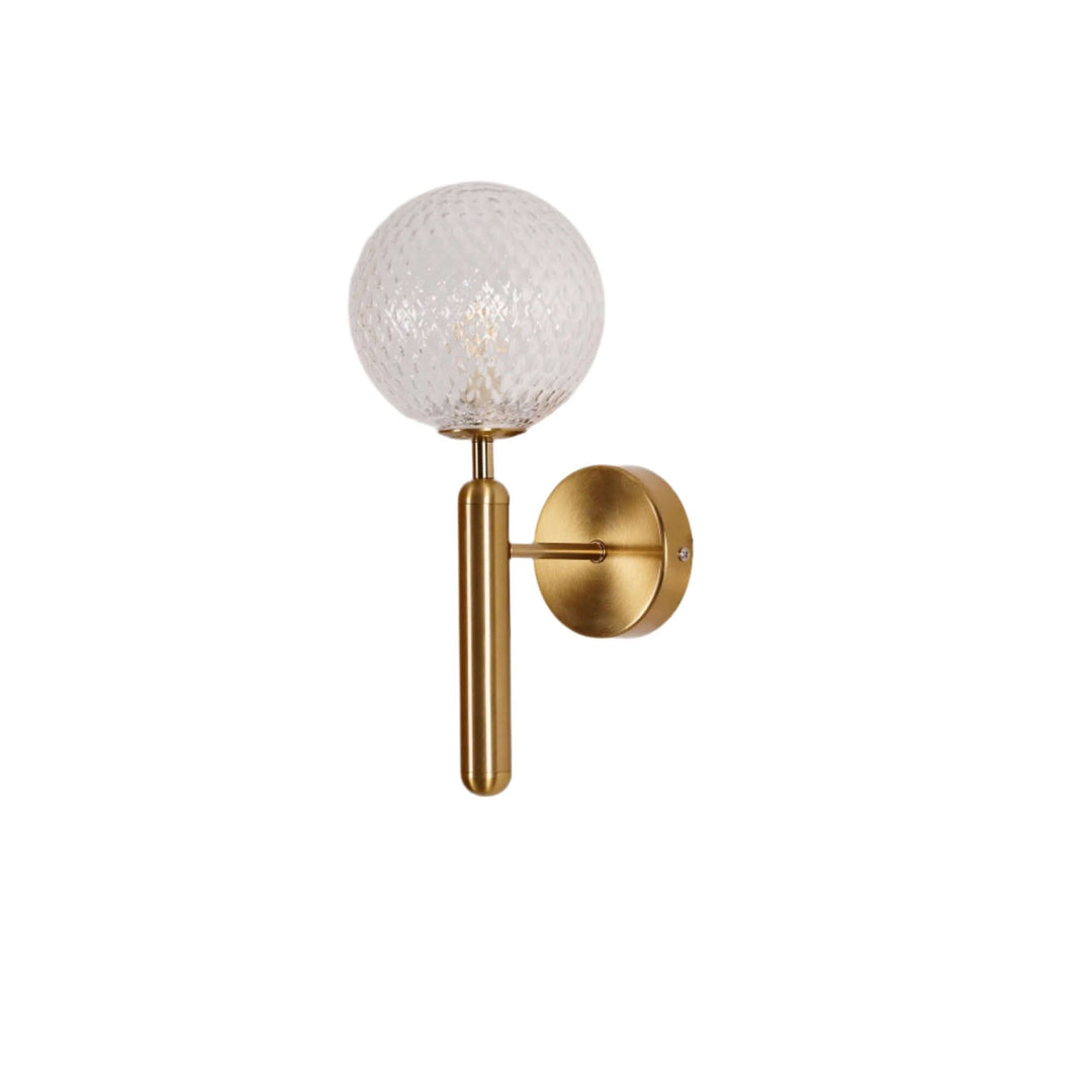 Modern Glass Wall Sconce - Elegant Lighting Fixture