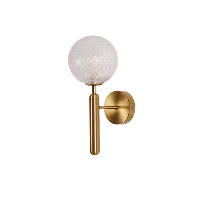 Modern Glass Wall Sconce - Elegant Lighting Fixture