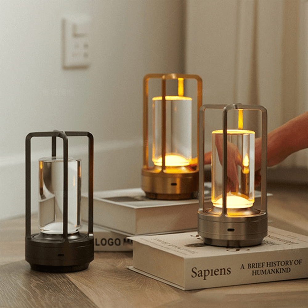 Rechargeable Crystal Table Lamp