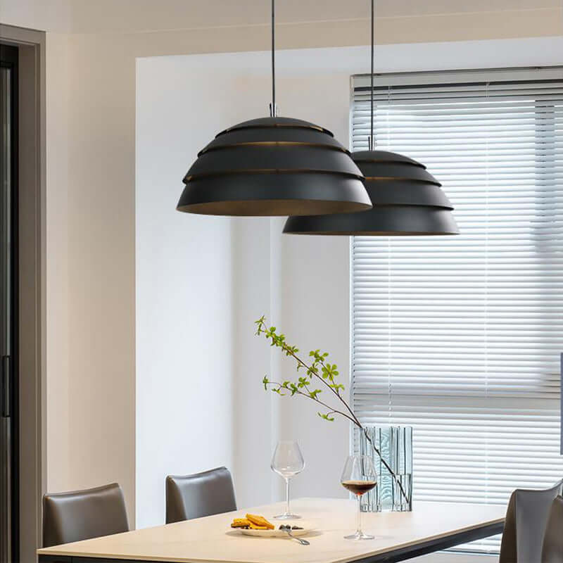 Modern Nordic Dome LED Pendant Light 35cm