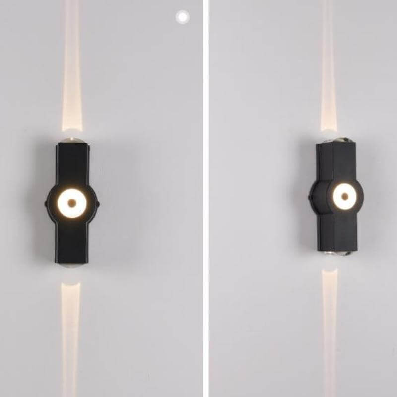 Modern Outdoor LED Wall Sconce - IP65 Waterproof