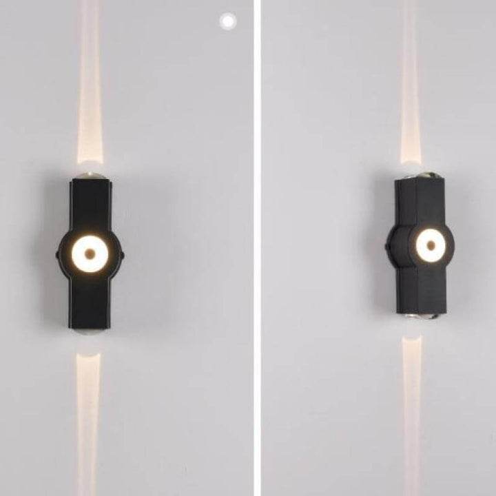 Modern Outdoor LED Wall Sconce - IP65 Waterproof