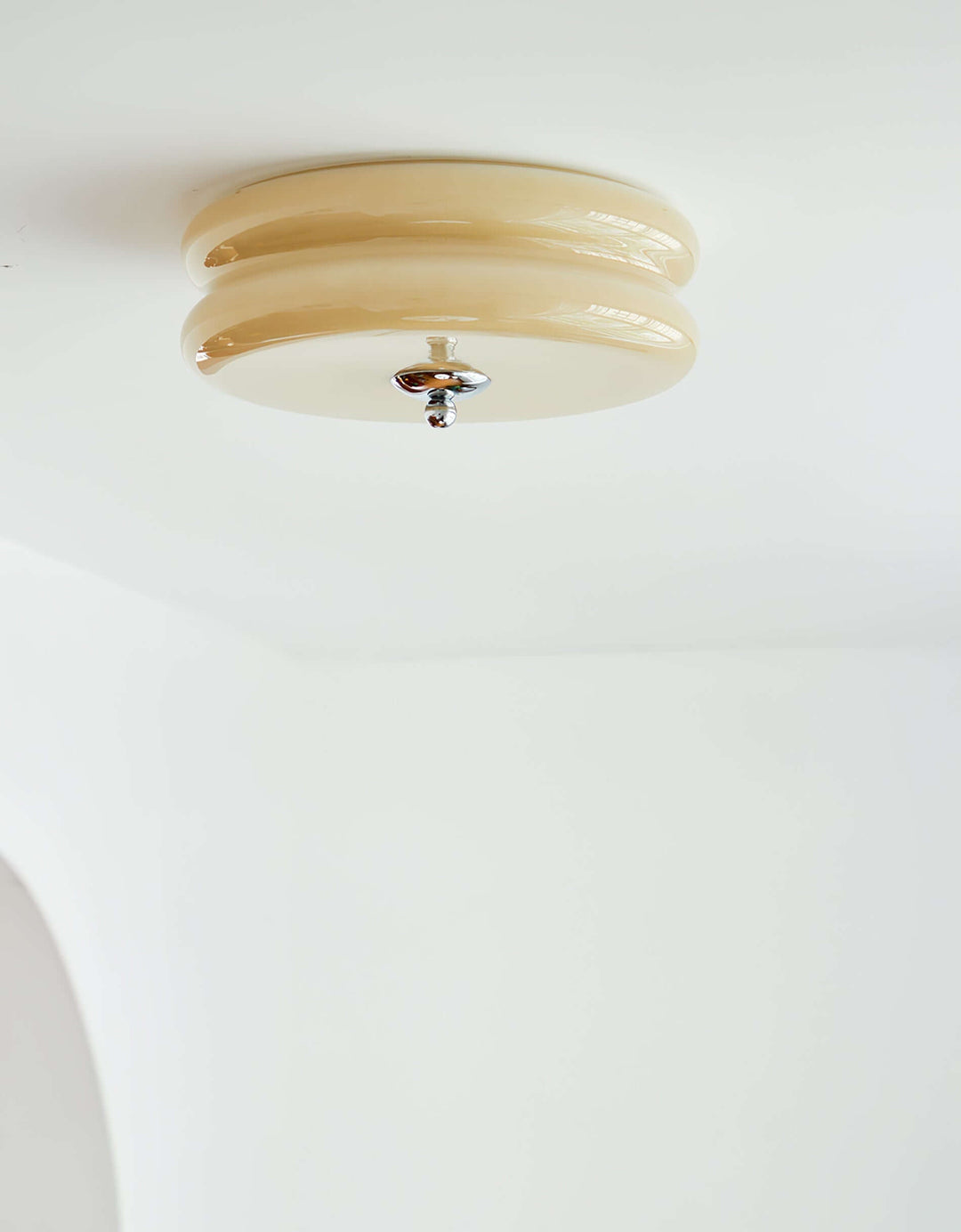 Geometric Art Deco Ceiling Light Fixture