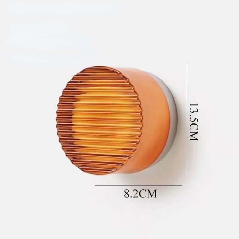 Modern Round LED Wall Light - Indoor/Outdoor